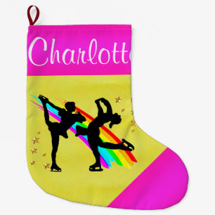 GEWELDIGE SCHAATSEN GEPERSONALISEERDE KERSTKOUS GROTE KERSTSOK