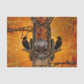 Geweldige schedels en kraaien tissuepapier (Voorkant)