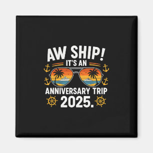 Geweldige scheepsjubileumreis 2025 Cruise Koppel V Magneet