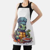 Geweldige schildklier Koken Schattig dier Schort (Insitu)