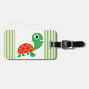 Geweldige Schildpad Bagagelabel