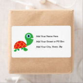 Geweldige Schildpad Etiket (Insitu)