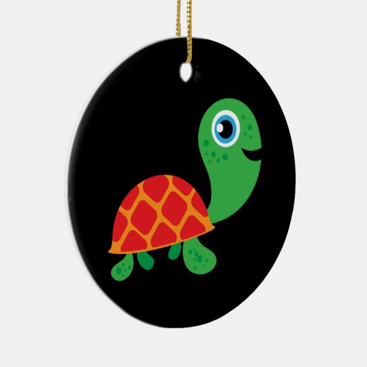 Geweldige schildpad keramisch ornament (Rechts)