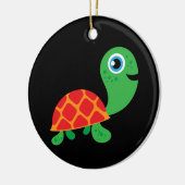 Geweldige schildpad keramisch ornament (Links)