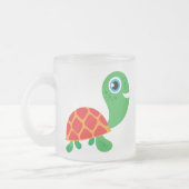 Geweldige Schildpad Matglas Koffiemok (Links)