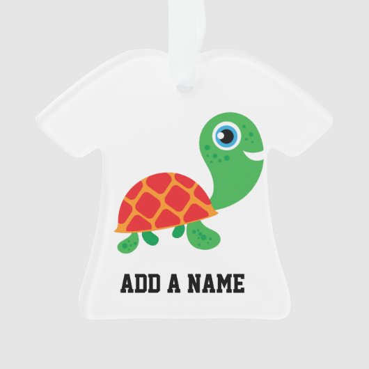 Geweldige Schildpad Ornament (voorkant)