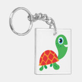 Geweldige Schildpad Sleutelhanger (Voorkant Links)