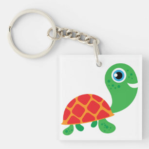 Geweldige Schildpad Sleutelhanger