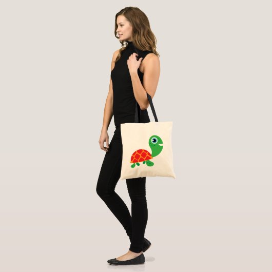 Geweldige Schildpad Tote Bag (Voorkant (model))
