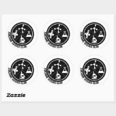 Geweldige Science Club Stickers! Ronde Sticker (Vel)