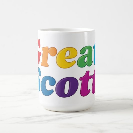 Geweldige Scott. Koffiemok (Center)