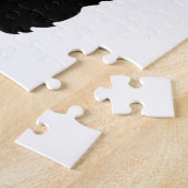 "Geweldige Scott!", Scottish Terrier dog/red hart Legpuzzel (Zijkant)