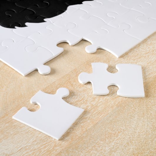 "Geweldige Scott!", Scottish Terrier dog/red hart Legpuzzel (Zijkant)