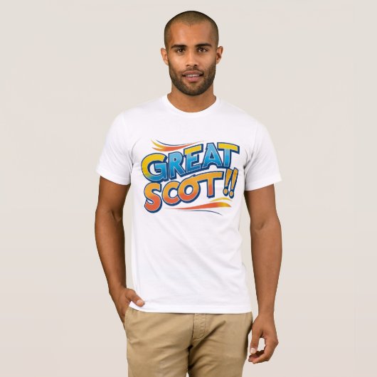 Geweldige Scott! T-shirt (Voorkant volledig)