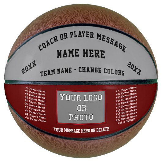 Geweldige, Senior Night Gift Ideeën voor Basketbal (Voorkant)