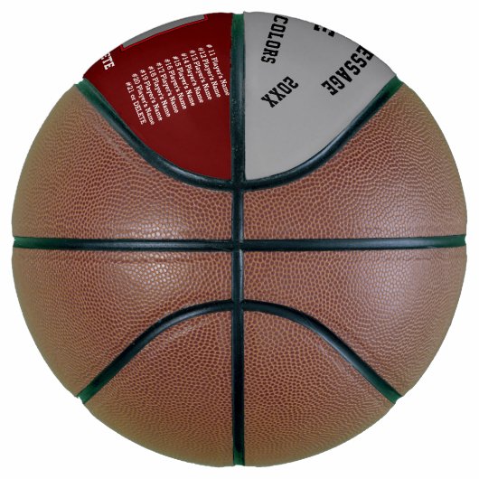 Geweldige, Senior Night Gift Ideeën voor Basketbal (Rechts)