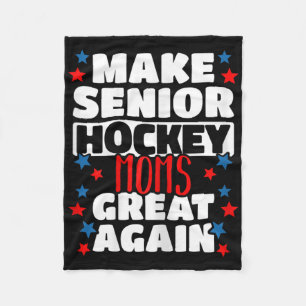 Geweldige senioren hockey moeder veldhockey speels fleece deken