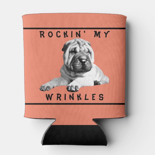 Geweldige Shar Pei-Koelbox Blikjeskoeler (Achterkant)