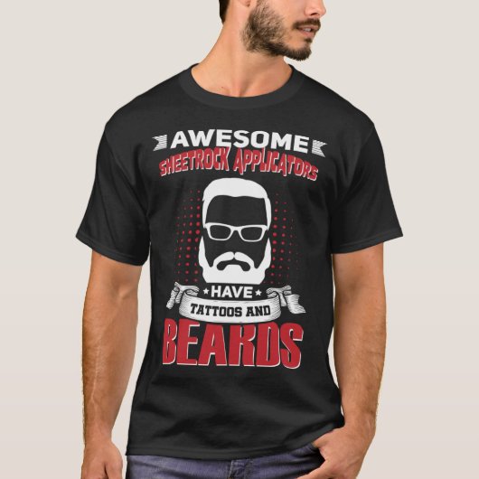 Geweldige Sheetrock Applicators Baantje Collega Ta T-shirt (Voorkant)