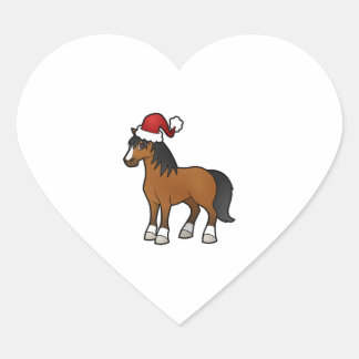 Geweldige Shirt voor kerstmis Hart Sticker