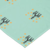 Geweldige Silhouette drumspeler Pattern Tablecloth Tafelkleed (Gekanteld)