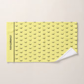 Geweldige Silhouette Voetballer Bad Handdoek (Handdoek)