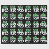 Geweldige sinds 1920 schrikkeljaardag feb 29 Verja Cadeaupapier (Vlak)