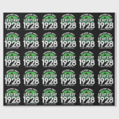 Geweldige sinds 1928 schrikkeljaardag feb 29 Verja Cadeaupapier (Vlak)