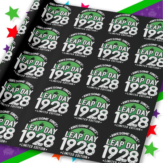 Geweldige sinds 1928 schrikkeljaardag feb 29 Verja Cadeaupapier