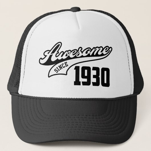 Geweldige sinds 1930 trucker pet (Voorkant)
