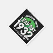 Geweldige sinds 1932 schrikkeljaar dag feb 29 Verj Servet (Hoek)