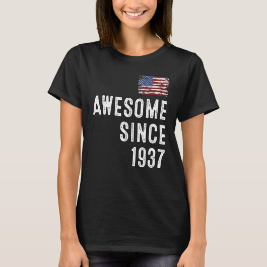 geweldige sinds 1938, 85 jaar t-shirt (Voorkant)