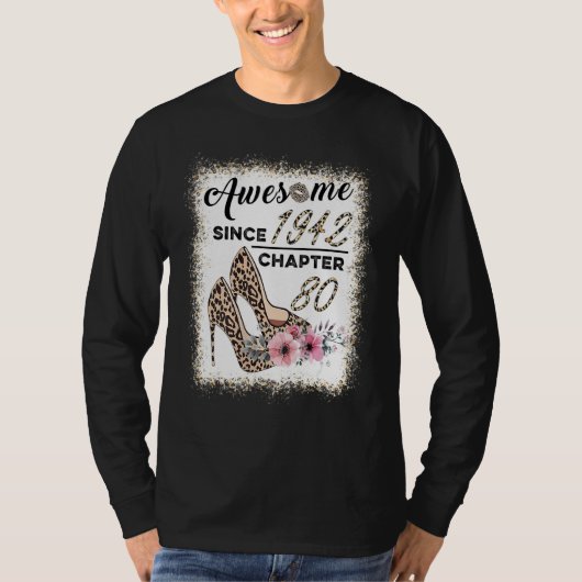 Geweldige sinds 1942, hoofdstuk 80, luipschoenen t-shirt (Voorkant)