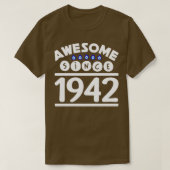 Geweldige sinds 1942 t-shirt (Design voorkant)