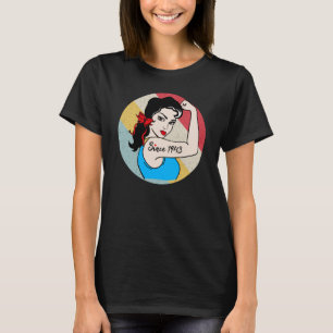 Geweldige sinds 1943 80 jaar oud 80e verjaardag t-shirt
