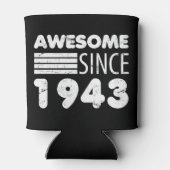 Geweldige sinds 1943 80e verjaardag blikjeskoeler (Achterkant)