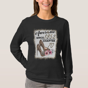 Geweldige sinds 1952 Hoofdstuk 70 Luipaard T-shirt