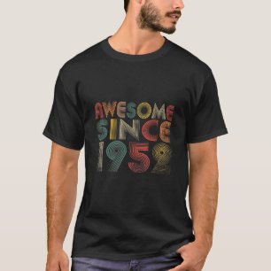  Geweldige sinds 1952 Retro 70th Birthday 70 T-shirt