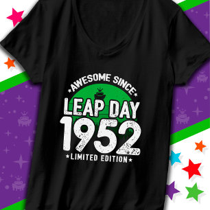 Geweldige sinds 1952 schrikkeljaar dag feb 29 Verj T-shirt