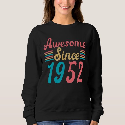 Geweldige sinds 1952 T - shirts  Retro (Voorkant)