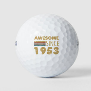 Geweldige sinds 1953 70e verjaardag golfballen