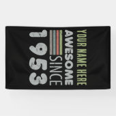 Geweldige sinds 1953 70e verjaardag spandoek (Horizontaal)