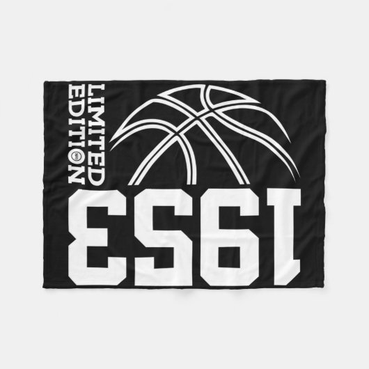 Geweldige sinds 1953 Verjaardag Bysketbyll Limited Fleece Deken (Voorkant (Horizontaal))