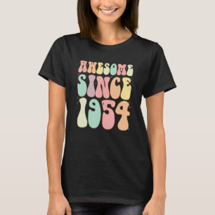 Geweldige sinds 1954 68 jaar t-shirt
