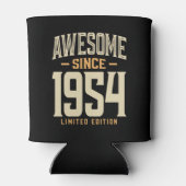 Geweldige sinds 1954 69e verjaardag blikjeskoeler (Achterkant)