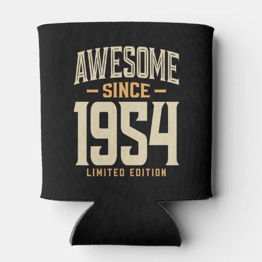 Geweldige sinds 1954 69e verjaardag blikjeskoeler (Achterkant)