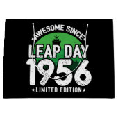 Geweldige sinds 1956 schrikkeljaar dag feb 29 Verj Groot Cadeauzakje (Voorkant)