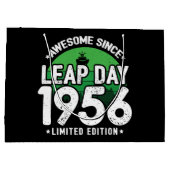 Geweldige sinds 1956 schrikkeljaar dag feb 29 Verj Groot Cadeauzakje (Achterkant)