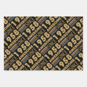 Geweldige sinds 1958 65e geboortedag inpakpapier vel (Voorkant 2)