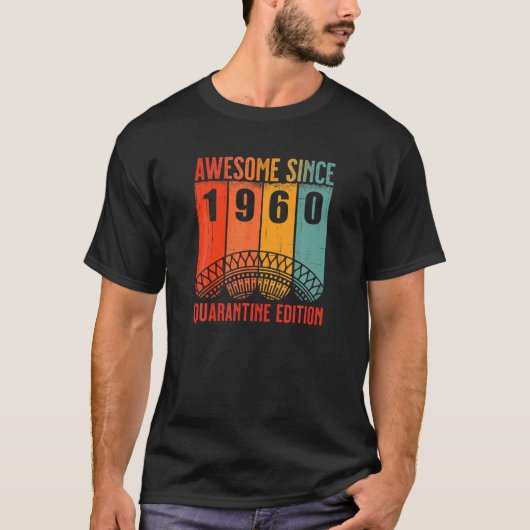 Geweldige sinds 1960 60 jaar oud Quarant T-shirt (Voorkant)